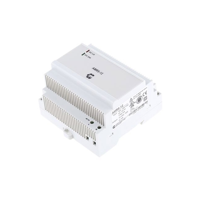 Chinfa DIN ��(d��o)܉����尲�b�Դ AMR5-12 72W, 6Aݔ�� 12V dc