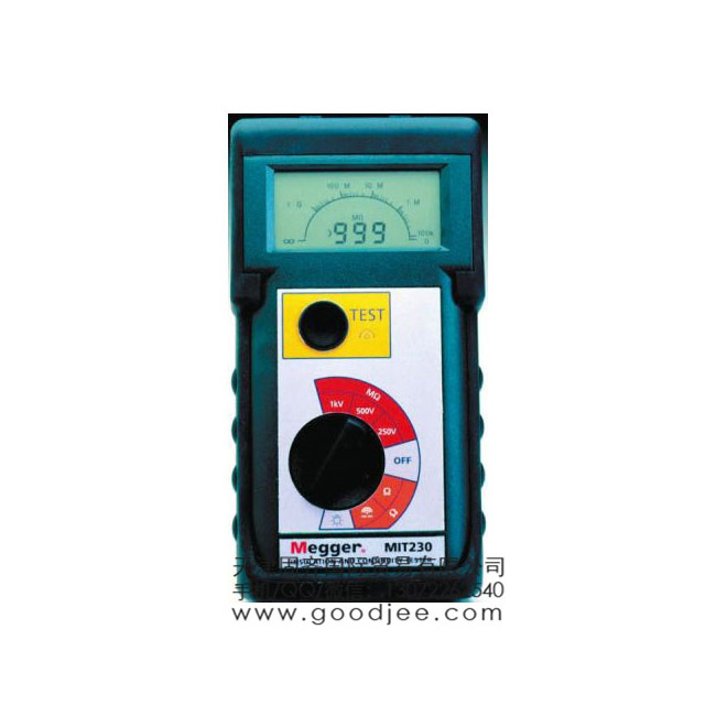 Megger MIT220 �^���yԇ�x, 999M��