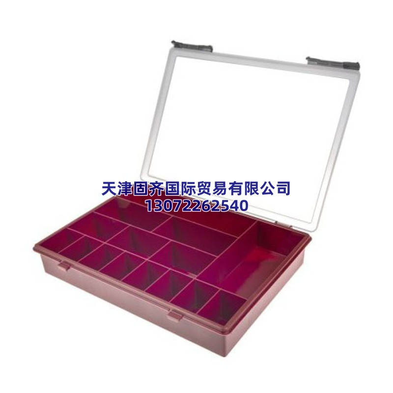 Raaco 15�� �tɫ �۱�ϩ (PP) ����ռ{�� 108478, 57mm x 338mm x 260mm