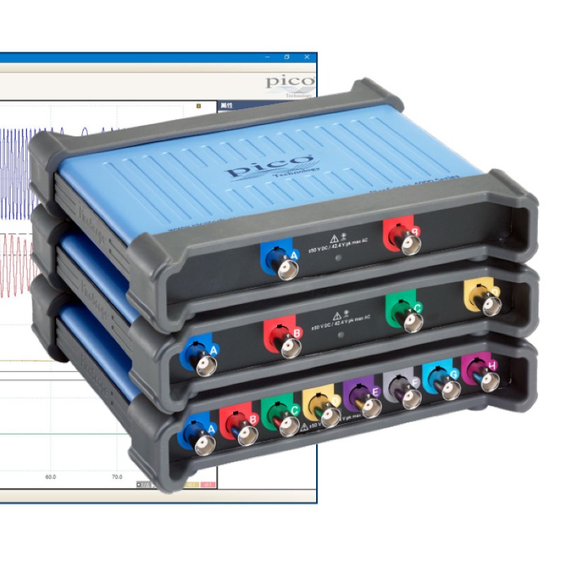 PICOSCOPE 4824A 8ͨ�� 20MHZ ʾ�����׼���4��(g��)TA375̽�